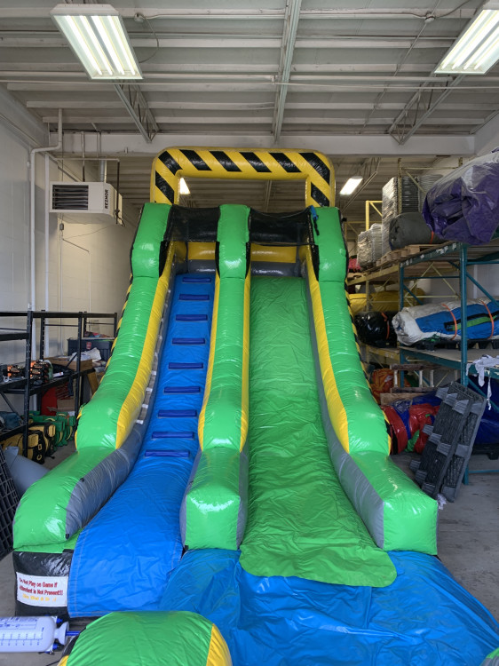 15Ft Water Slide with Pool